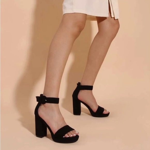 IDIFU 5 inch Platform Heels for Women IN5 Sabrina Sandals Chunky High Heels 6.5 - Picture 11 of 11